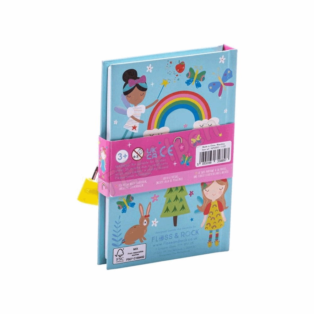 FLOSS&ROCK Rainbow Fairy My Scented Secret Diary *NEW* 46P6550