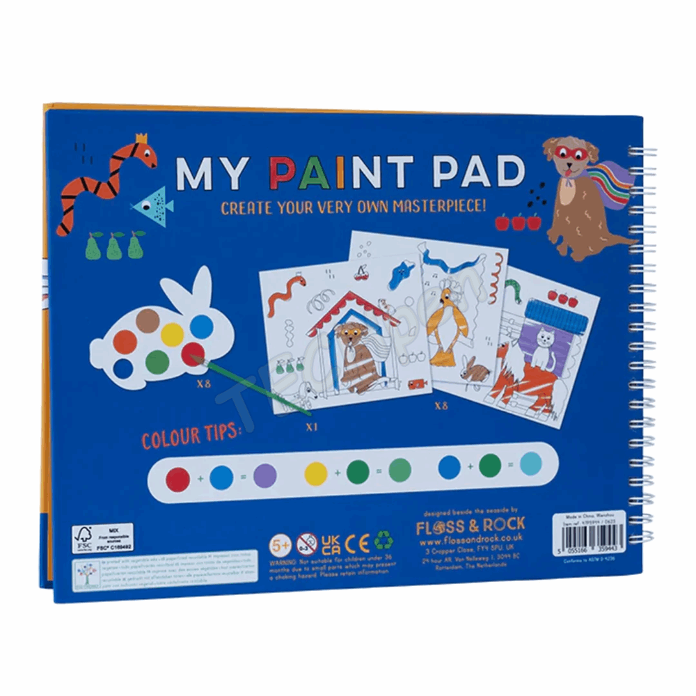 Floss&Rock PAINTING PAD PETS 47P5944
