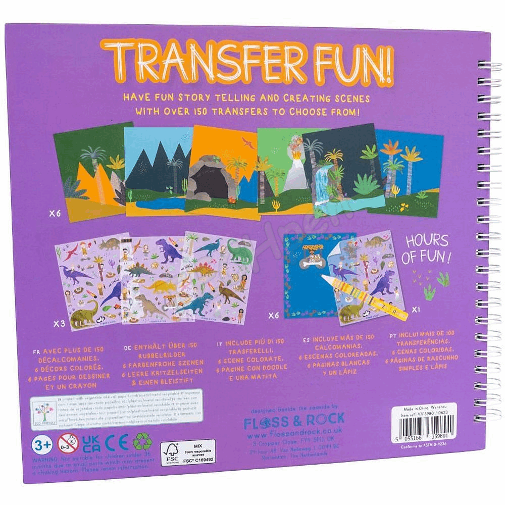 Floss&Rock TRANSFERS DINO 47P5980
