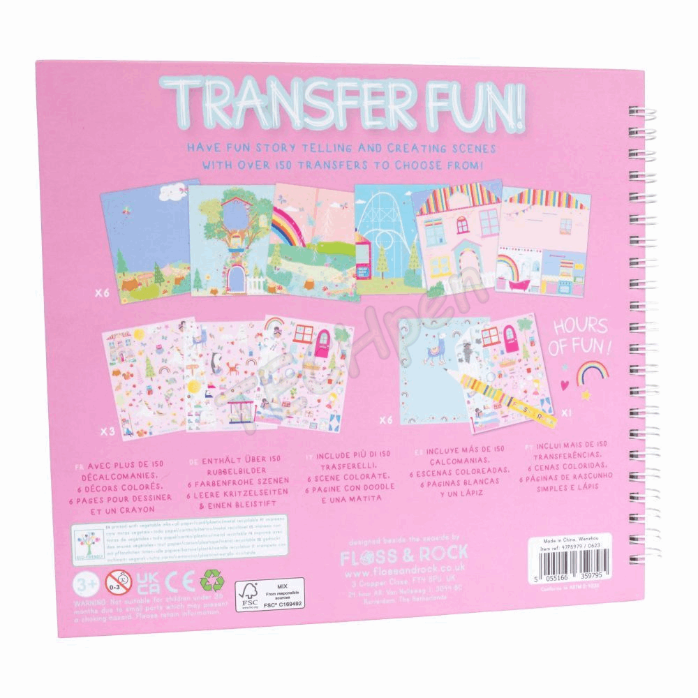 Floss&Rock TRANSFERS RAINBOW FAIRY 47P5979
