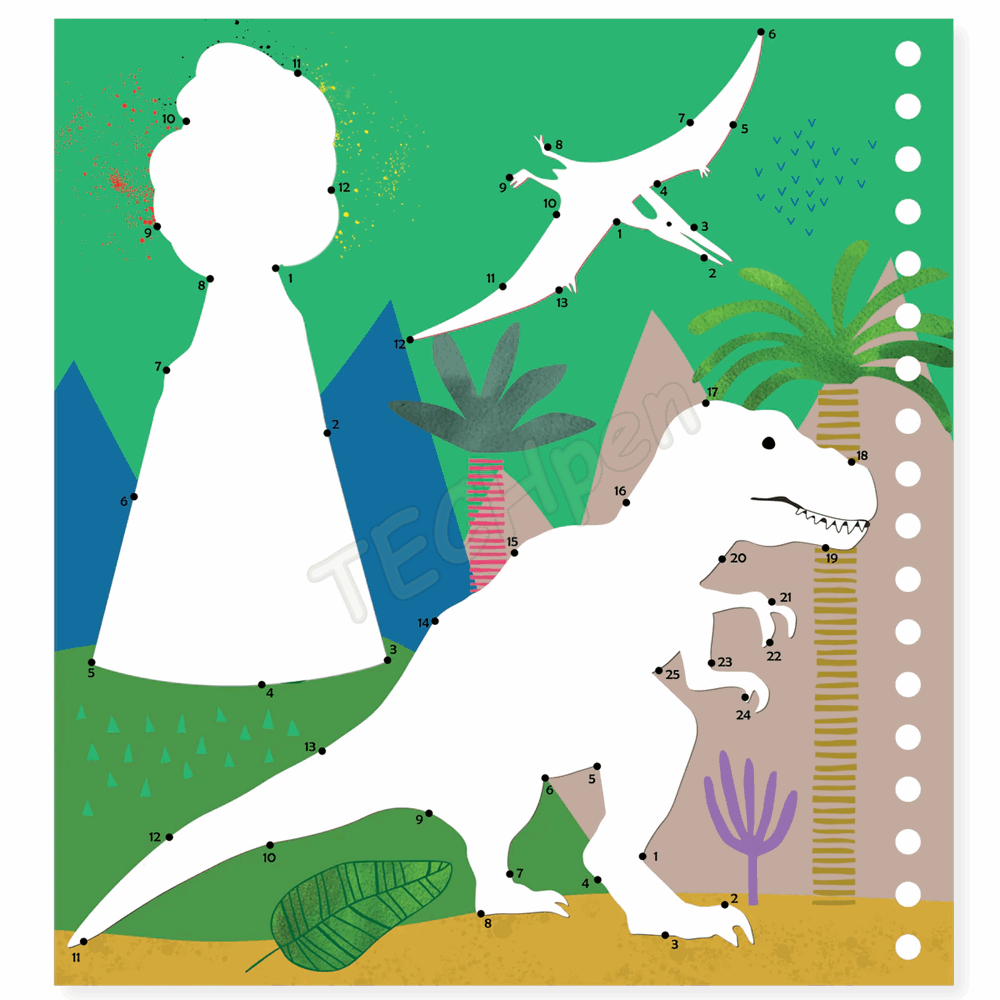 Floss&Rock  Dino Magic Multiplay 48P6025