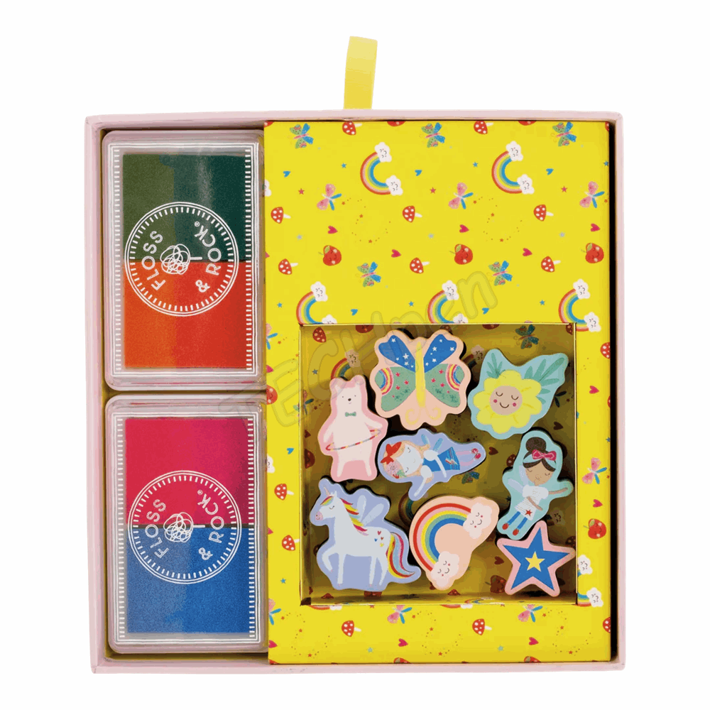 Floss&Rock  Rainbow Fairy Stamper Set 48P6031