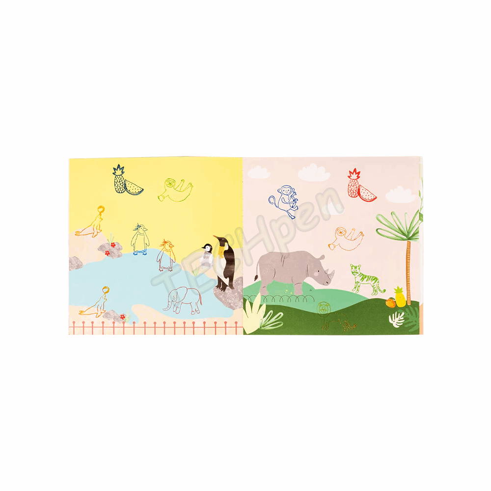 Floss&Rock  Jungle Stamper Set 48P6033