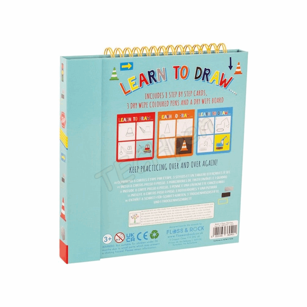 Floss&Rock  Construction Learn to Draw 48P6040
