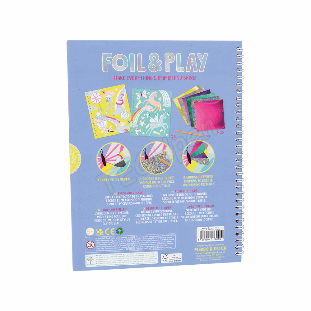 FLOSS&ROCK  Fantasy Foil & Play *NEW* 49P6047