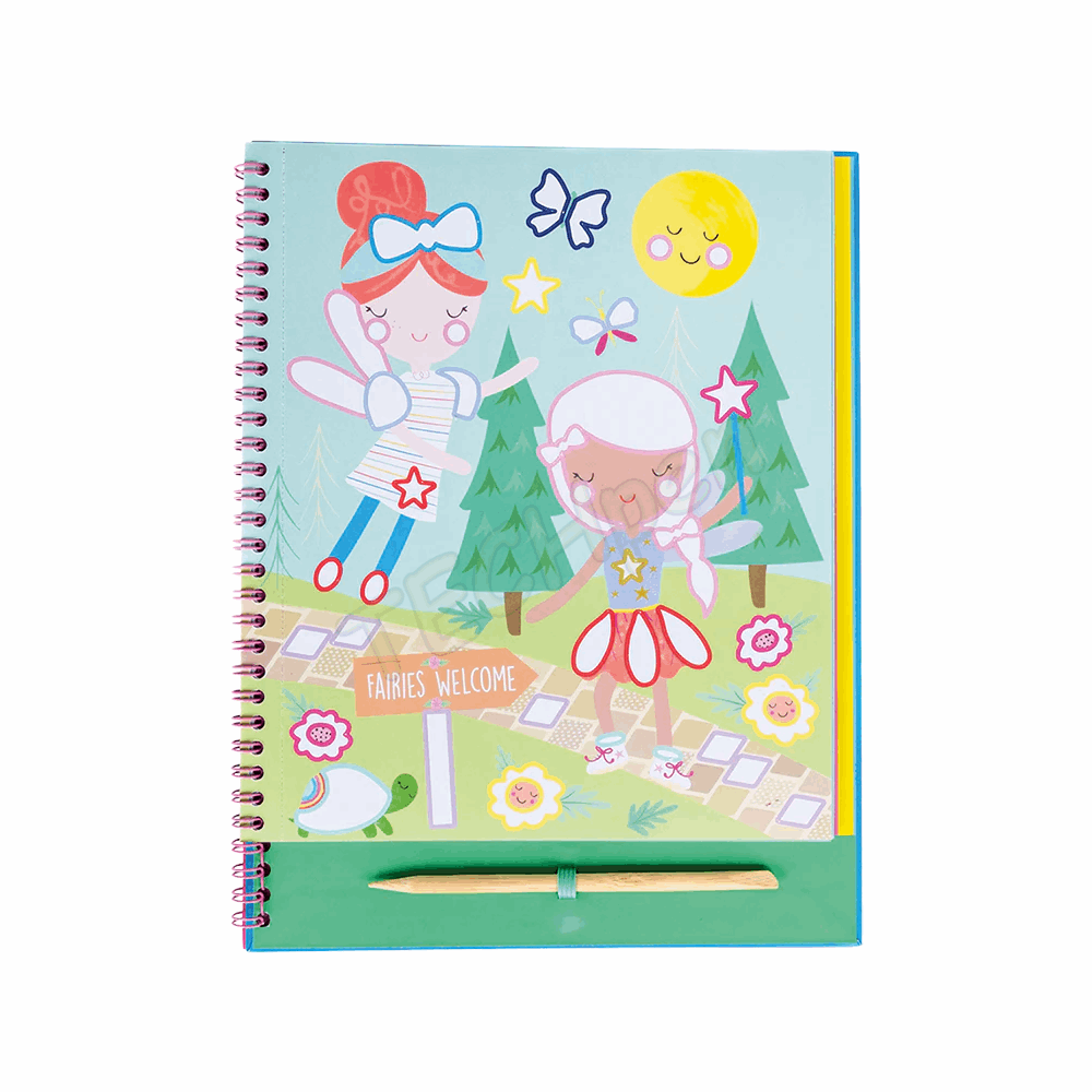 FLOSS&ROCK  Rainbow Fairy Foil & Play *NEW* 49P6048