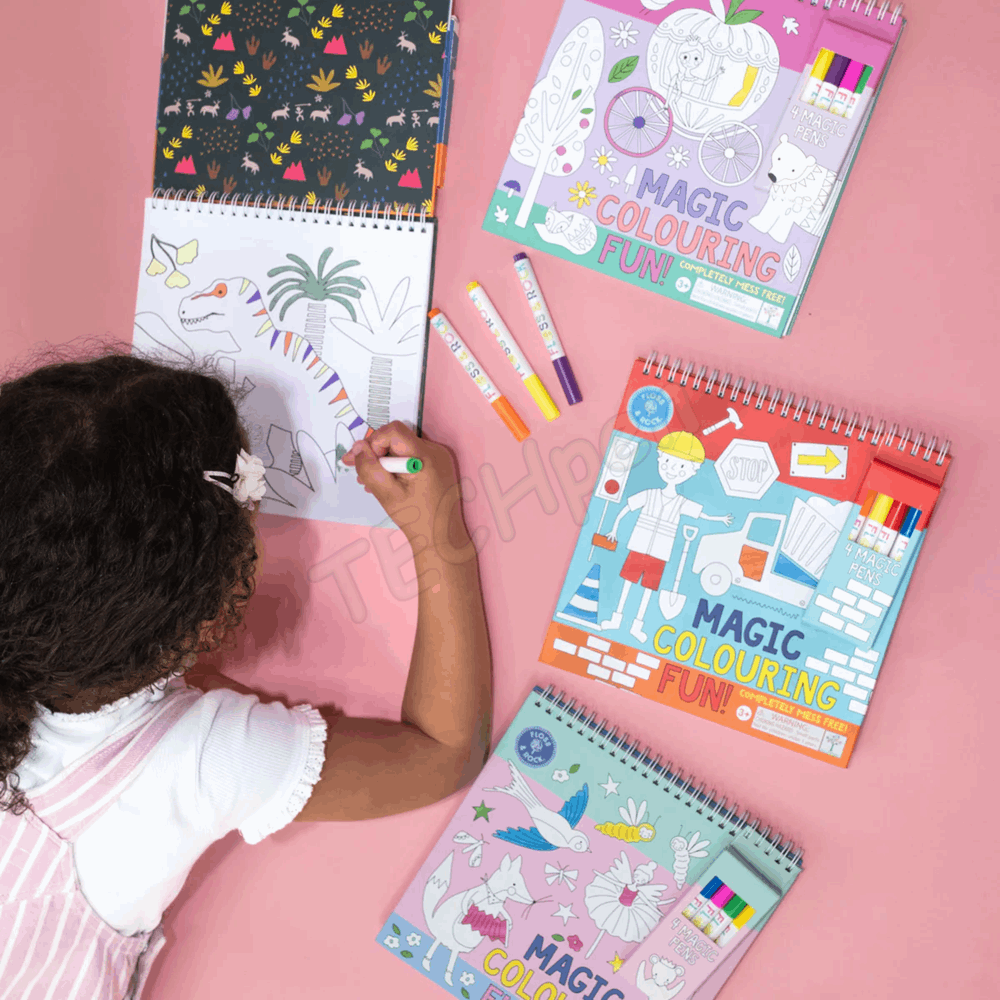 FLOSS&ROCK  Construction Colouring Fun *NEW* 49P6065