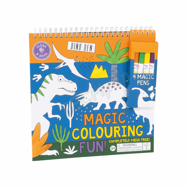 FLOSS&ROCK  Dino Colouring Fun *NEW* 49P6067