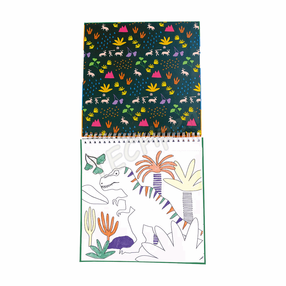 FLOSS&ROCK  Dino Colouring Fun *NEW* 49P6067
