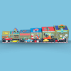 FLOSS&ROCK  Cars Stacking Cubes *NEW* 49P6070