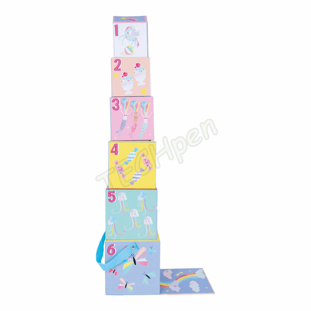 FLOSS&ROCK  Fantasy Stacking Cubes *NEW* 49P6071