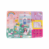 FLOSS&ROCK  Rainbow Fairy Colouring Fun and Games Mat *NEW* 49P6076
