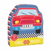 FLOSS&ROCK  Cars 12pc Shaped Jigsaw with Shaped Box *NEW* 49P6083