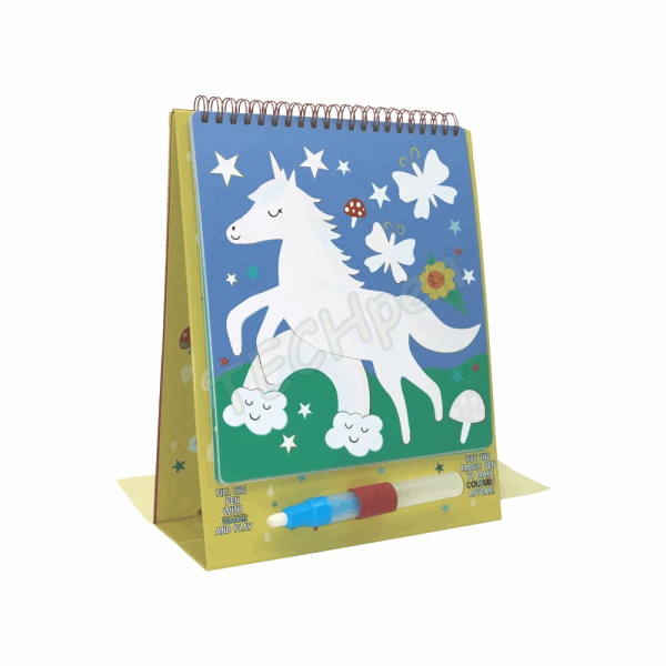 FLOSS&ROCK Rainbow Fairy Magic Water Easel and Pen *NEW* 43P6391