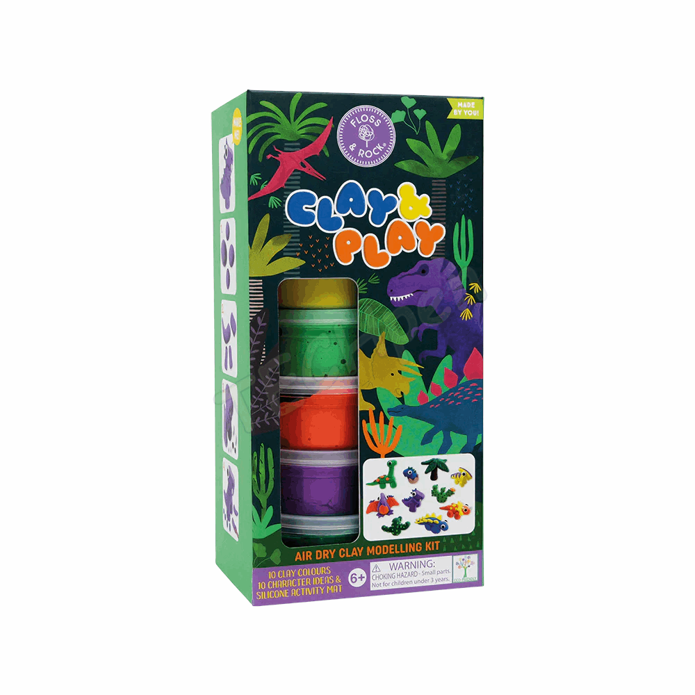 FLOSS&ROCK Dino Clay & Play *NEW* 50P6138