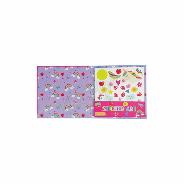 FLOSS&ROCK Rainbow Fairy Sticker Art *NEW* 50P6165