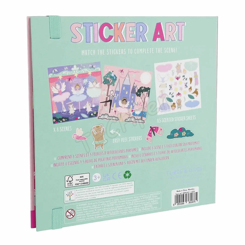 FLOSS&ROCK Enchanted Sticker Art *NEW* 50P6167