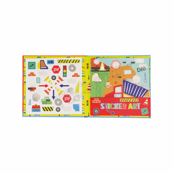 FLOSS&ROCK Construction Sticker Art 50P6164