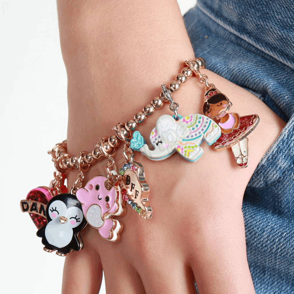CHARM IT! GLITTER ELEPHANT CHARM CT01-05
