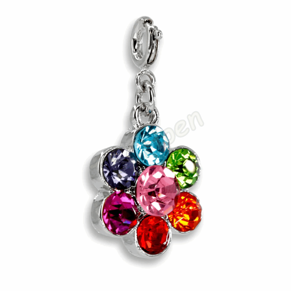 CHARM IT! RAINBOW DAISY CHARM CT01-07