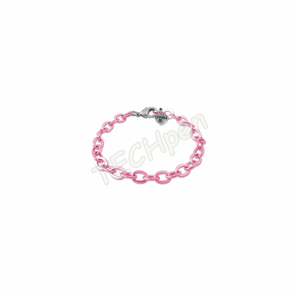 CHARM IT! PINK CHAIN BRACELET CT05-02