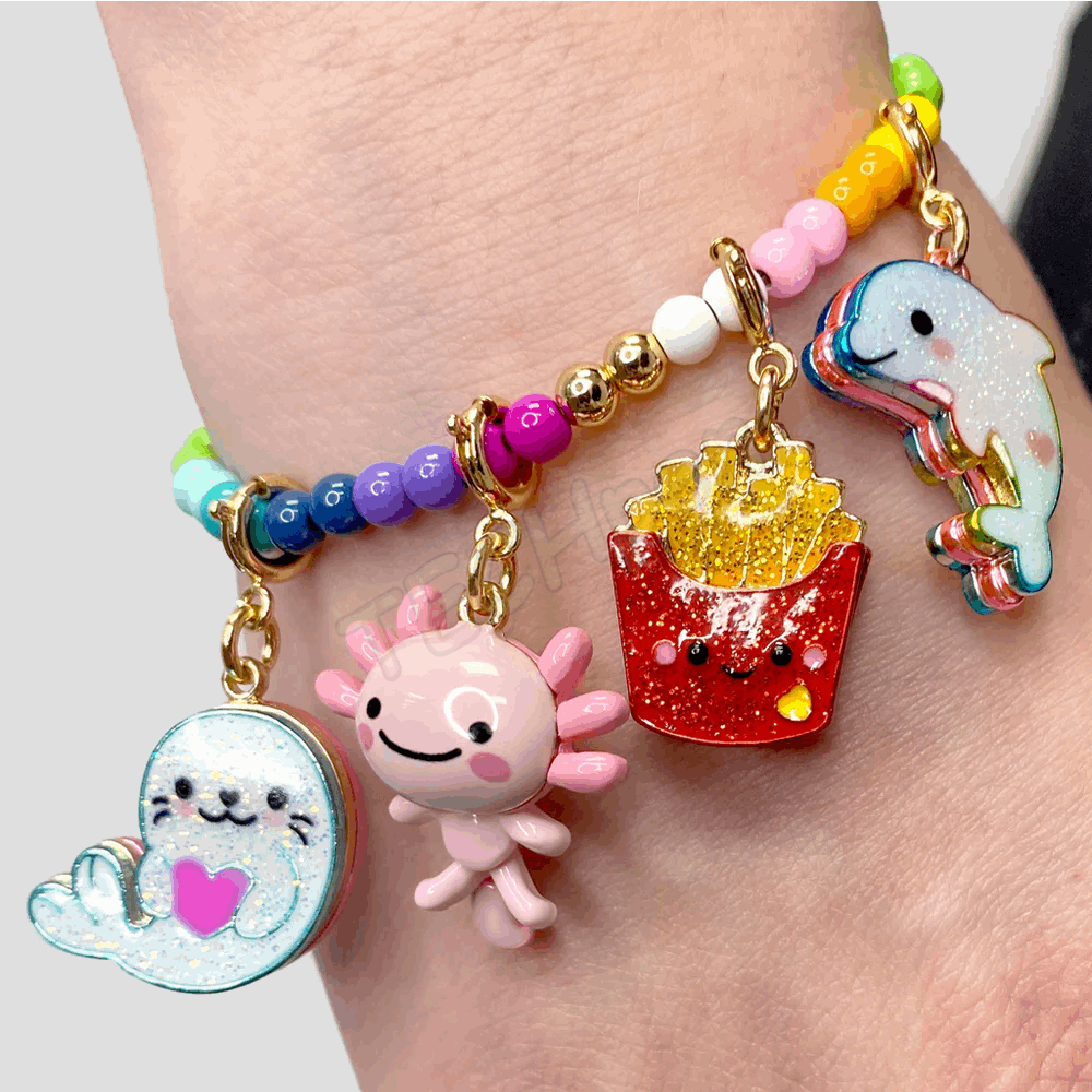 CHARM IT! Gold Glitter Seal Charm CT02-26