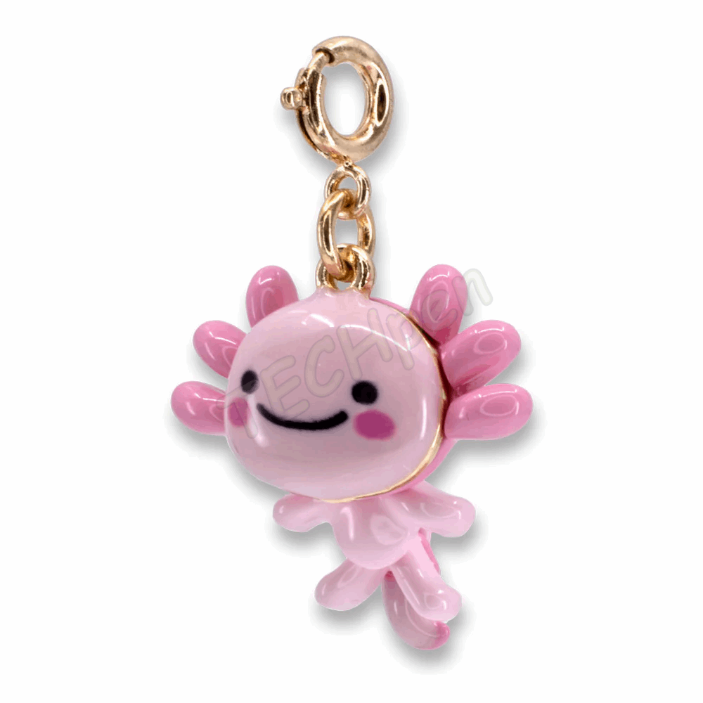 CHARM IT! Gold Swivel Axolotl Charm CT02-27