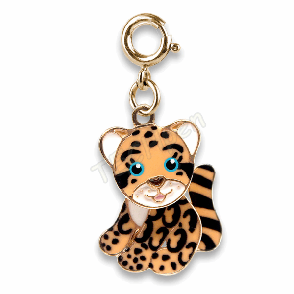 CHARM IT! Gold Cloud Leopard Charm CT02-17