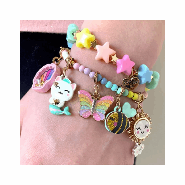CHARM IT! Gold Glitter Bee Charm CT01-22