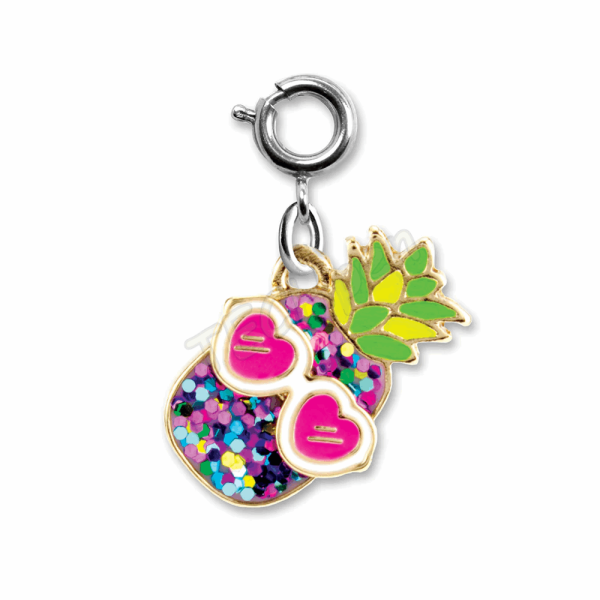 CHARM IT! Glitter Pineapple Charm CT01-17