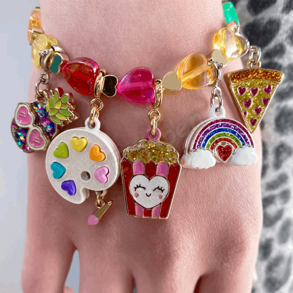 CHARM IT! Glitter Pineapple Charm CT01-17
