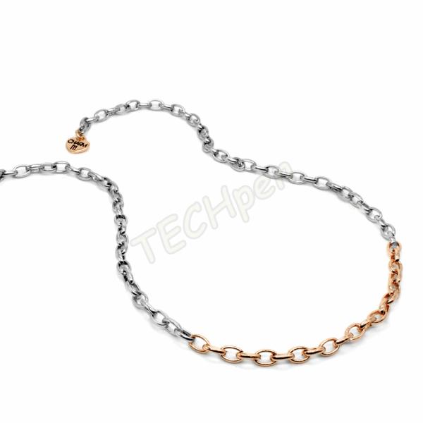 CHARM IT! Two-Tone Chain Necklace CT06-03