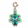 CHARM IT! Gold Swivel Peacock Charm CT02-20
