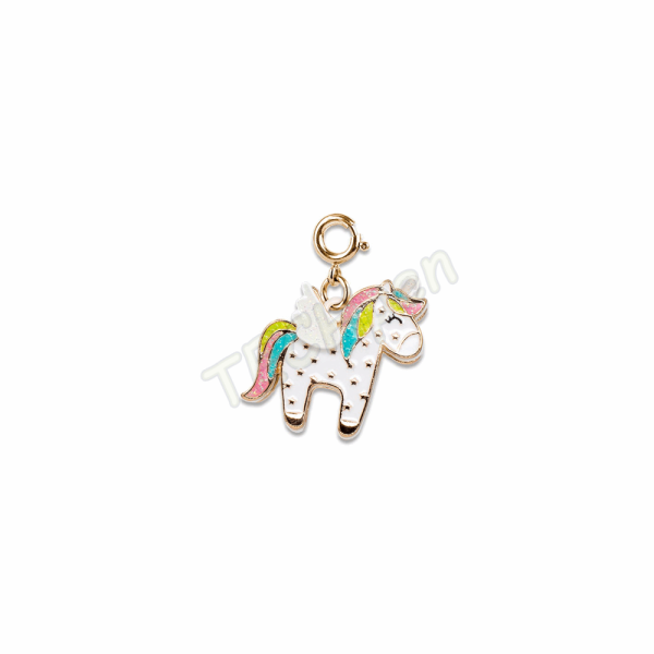 CHARM IT! GOLD FLYING UNICORN CT06-04