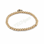 CHARM IT! Gold Stretch Bead  Bracelet CT07-03 CT07-03