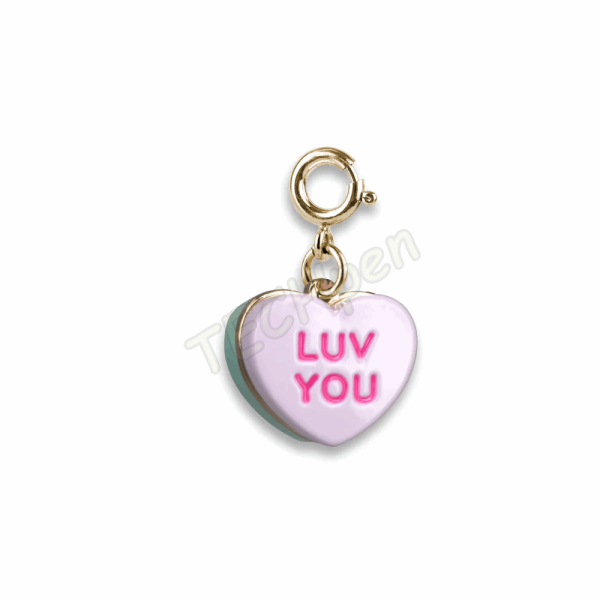 CHARM IT! Gold Candy Heart CT03-22