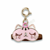 CHARM IT! Gold Kitty Sleep Mask Charm CT05-19