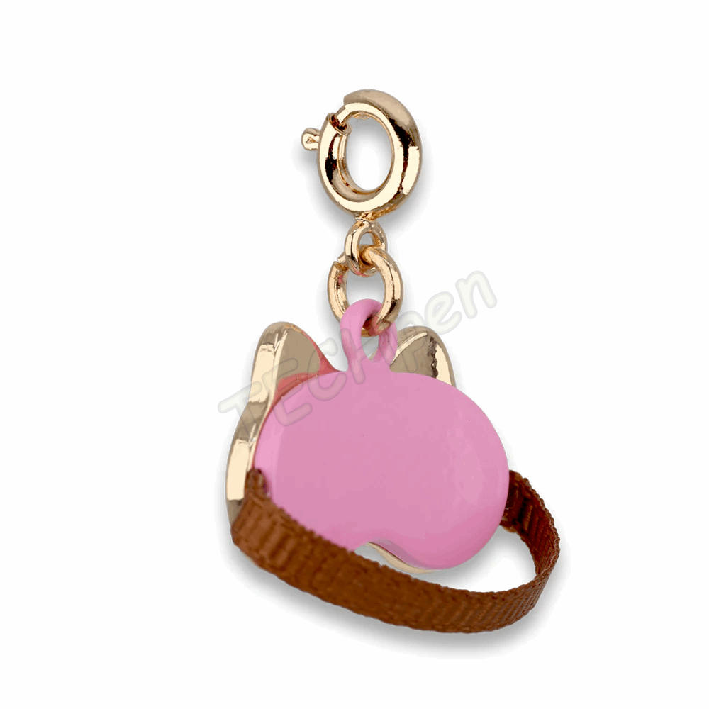 CHARM IT! Gold Kitty Sleep Mask Charm CT05-19