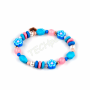 CHARM IT!  Ελαστικό Βραχιόλι Stitch με Χάντρες CT09-05