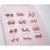 Yuko.B Σκουλαρίκια  A Year of Pink Poetry 12 Ζευγάρια - YB-500-311