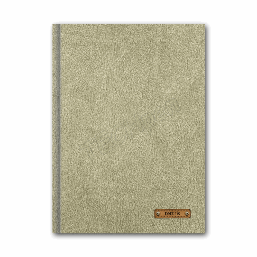 TETTRIS NOTES ΤΕΤΡΑΔΙΟ ΣΠΙΡΑΛ Α4(21Χ29) 2Θ 60φ ΜΕ ΔΕΡΜΑΤΙΝΗ ΥΦΗ Α4-2Θ-96