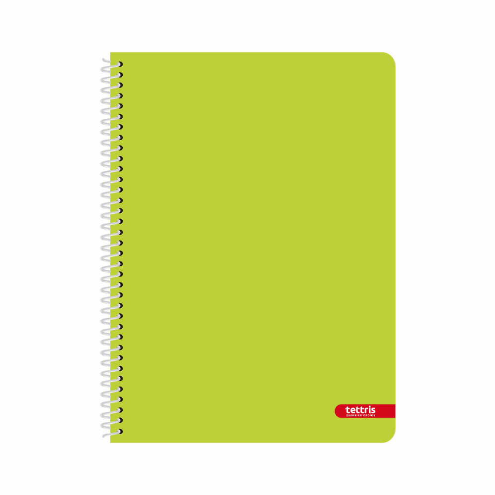 TETTRIS ΤΕΤΡΑΔΙΟ ΜΟΝΟ ΣΠΙΡΑΛ 21Χ29 120Φ ΣΧ 11Β Α4-4Θ-11Β