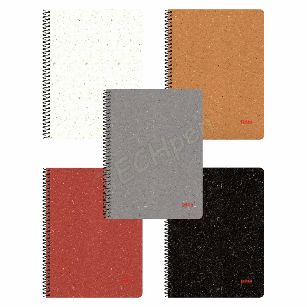 TETTRIS ΤΕΤΡΑΔΙΟ ΜΟΝΟ ΣΠΙΡΑΛ 21Χ29 120Φ ΣΧ 217 Α4-4Θ-217