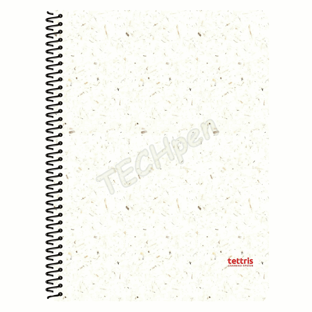 TETTRIS ΤΕΤΡΑΔΙΟ ΜΟΝΟ ΣΠΙΡΑΛ 21Χ29 120Φ ΣΧ 217 Α4-4Θ-217