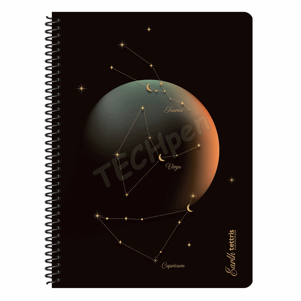 TETTRIS ΤΕΤΡΑΔΙΟ ΜΟΝΟ ΣΠΙΡΑΛ 21Χ29 150Φ ΣΧ 212 Α4-5Θ-212
