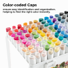 OHUHU Kaala Dual Tips Alcohol Art Markers- 108 Colors OHU-Y30-80405-48