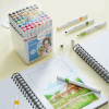 OHUHU WATERBASED MARKERS SET-64 BRUSH & CHISEL OHU-Y30-80600-56