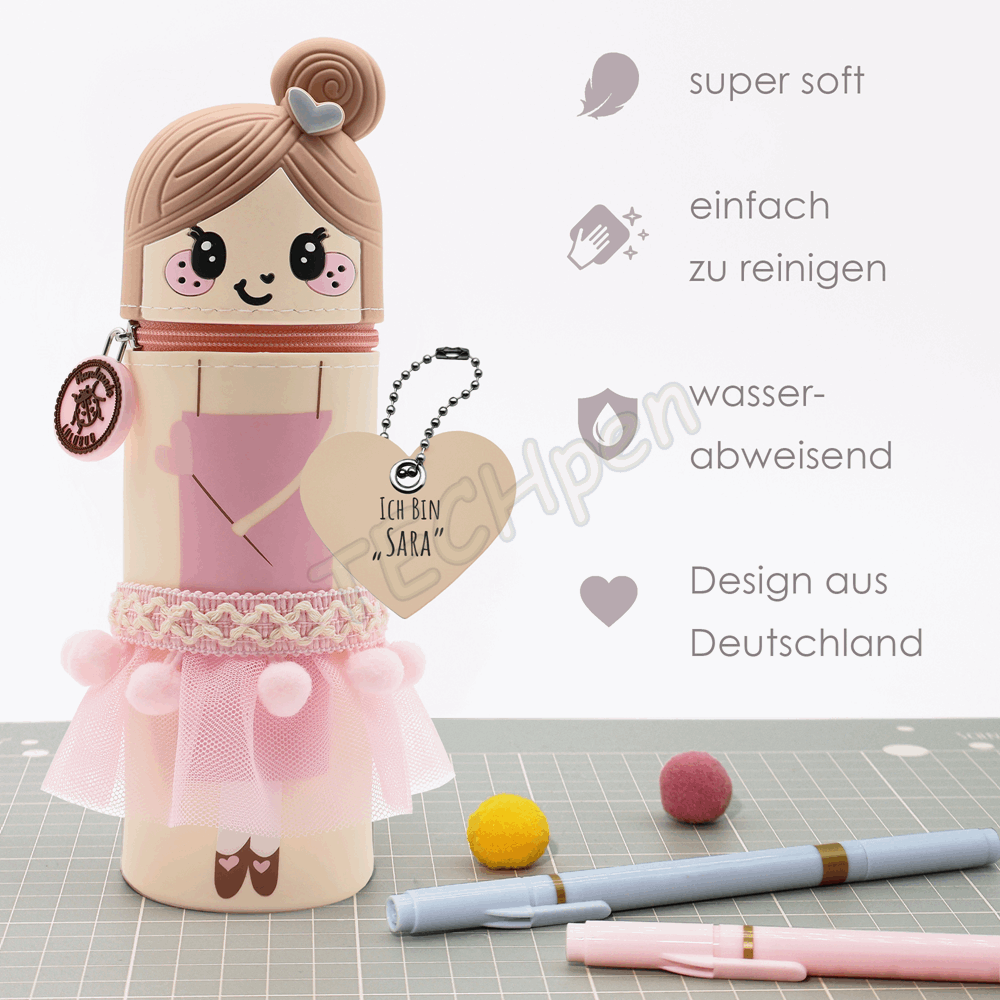 BELLTRADE Silicone Pencil Case Fairy Sara BEL-24803
