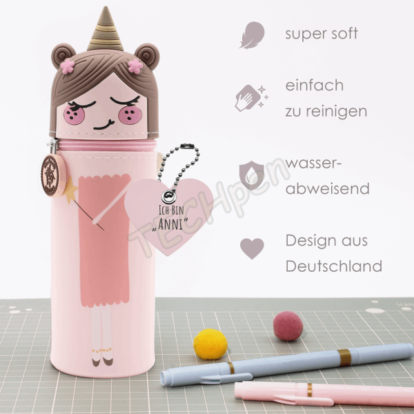 BELLTRADE Silicone Pencil Case Fairy Anni BEL-24804