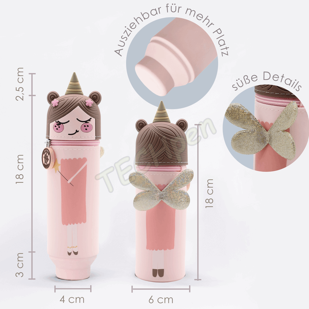 BELLTRADE Silicone Pencil Case Fairy Anni BEL-24804